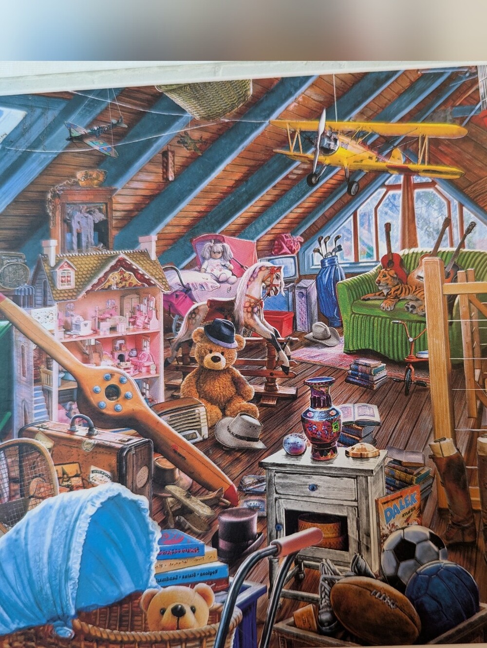 Home Sweet Home Attic Secrets 550 Piece Jigsaw Puzzle By Master Pieces